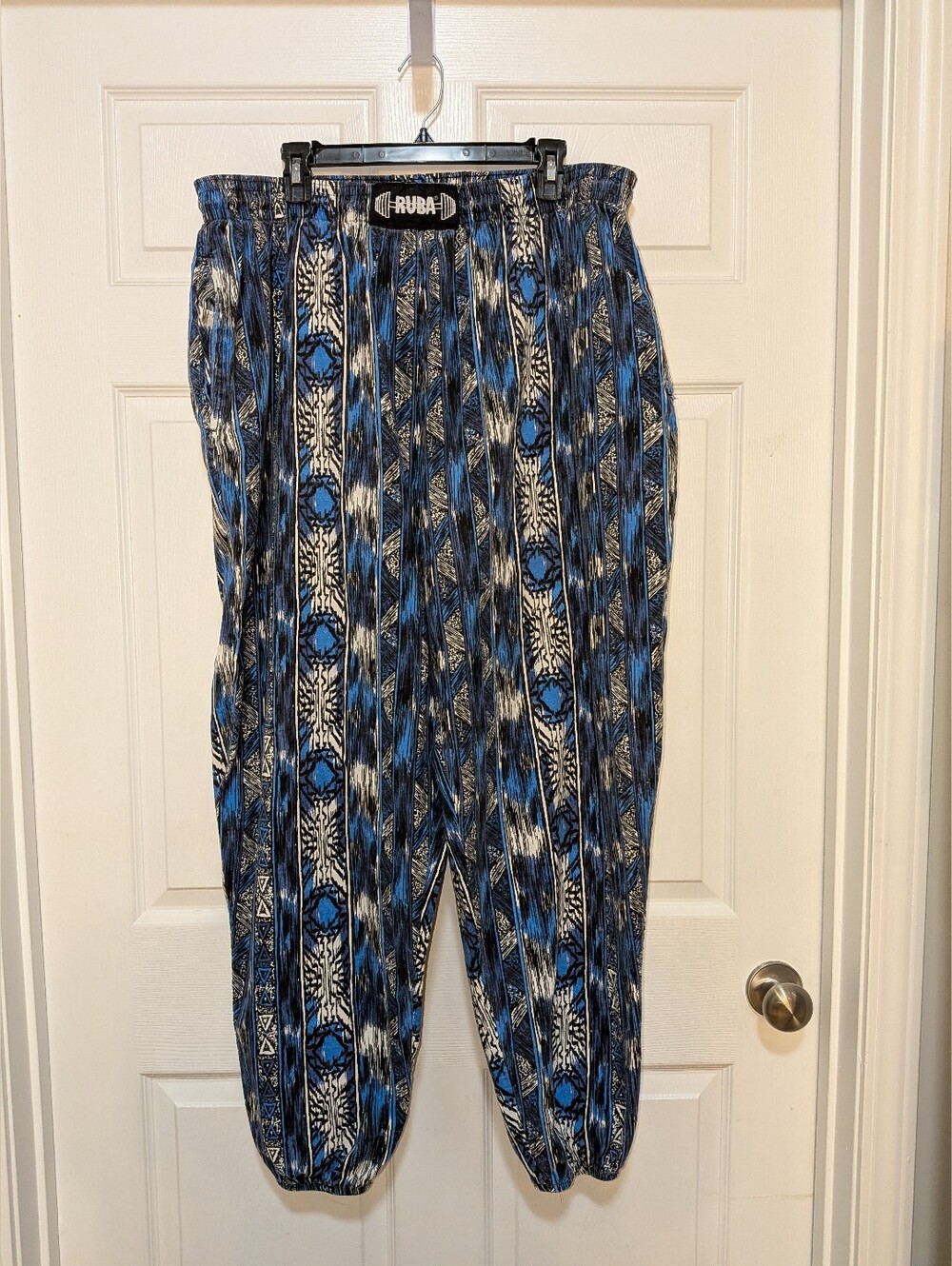 Vintage RUBA 80s 90s Weightlifting Baggy Jogger Pants 4X